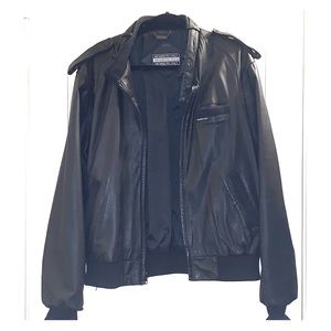 Original Vintage 1980s Members Only Leather Jacket